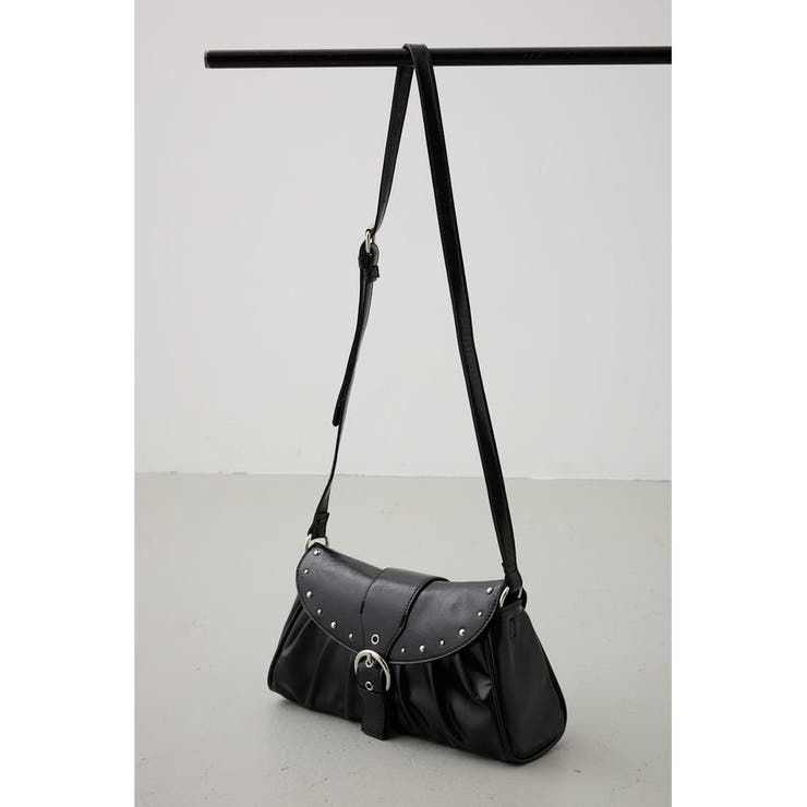 スタッズフラップギャザーバッグ | AZUL BY MOUSSY | 詳細画像4 