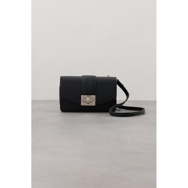 ターンロックフラップウォレットバッグ | AZUL BY MOUSSY | 詳細画像3 