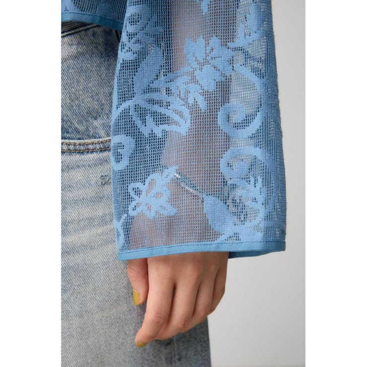 メッシュパターンカーディガン | AZUL BY MOUSSY | 詳細画像29 