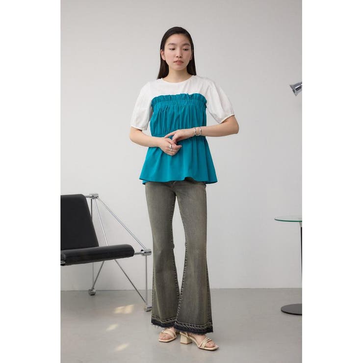 AZUL DENIM デザインフレアデニム | AZUL BY MOUSSY | 詳細画像4