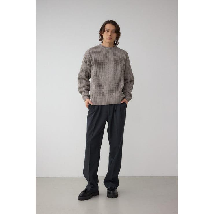 ワッフル編みマットモールニット | AZUL BY MOUSSY | 詳細画像26 