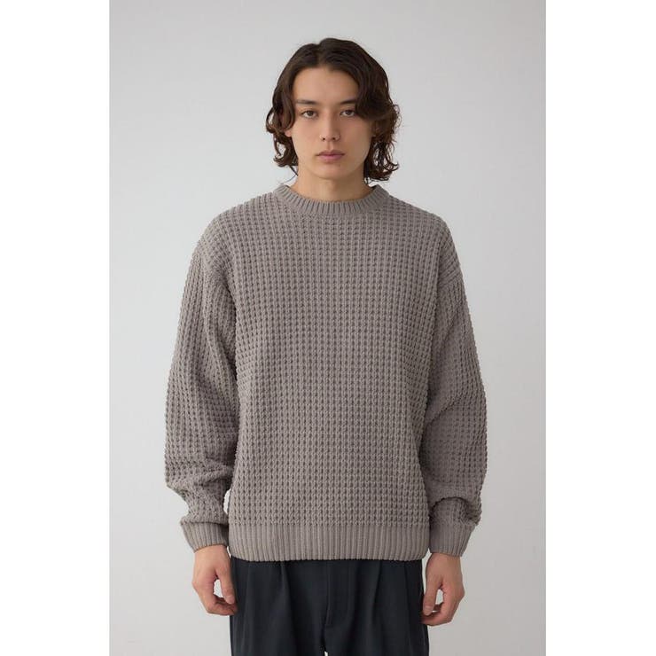 ワッフル編みマットモールニット | AZUL BY MOUSSY | 詳細画像27 