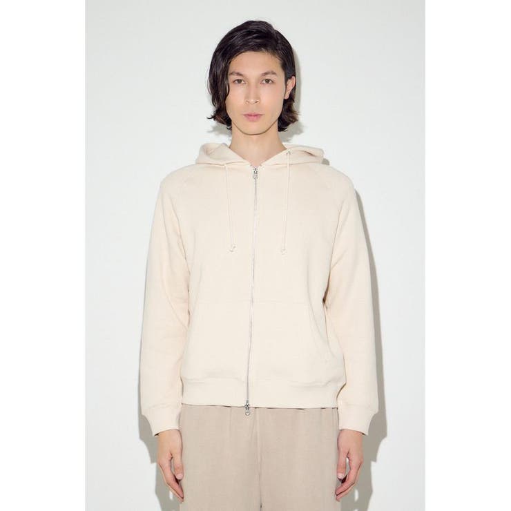 裏毛ジップアップパーカー | AZUL BY MOUSSY | 詳細画像5 