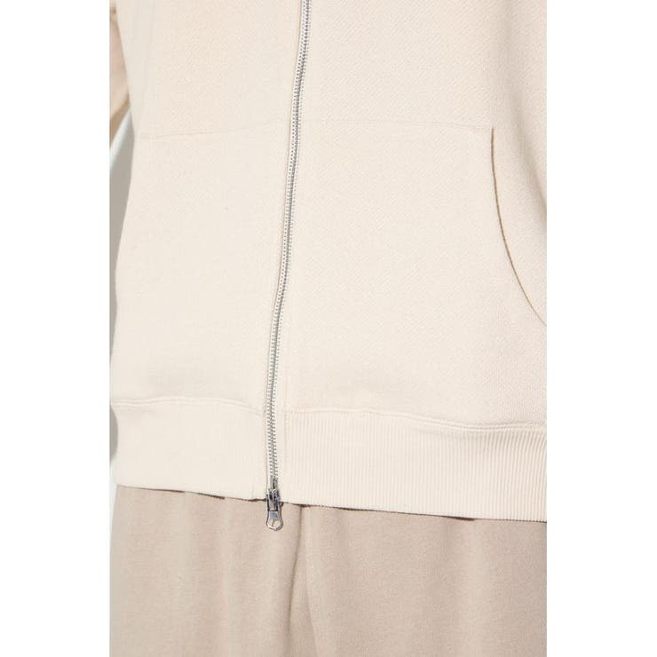 裏毛ジップアップパーカー | AZUL BY MOUSSY | 詳細画像14 