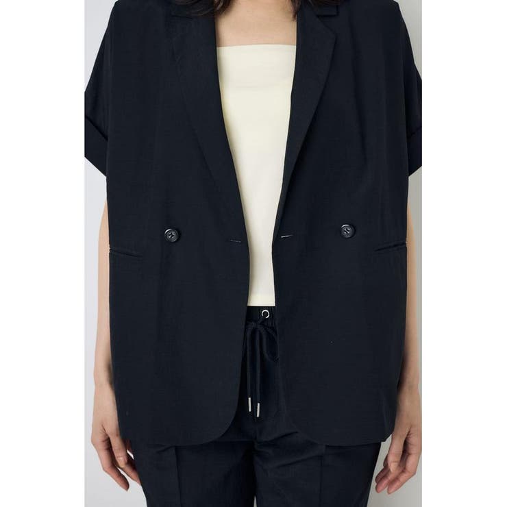 COMFORA AIRハーフスリーブジャケット | AZUL BY MOUSSY | 詳細画像20 