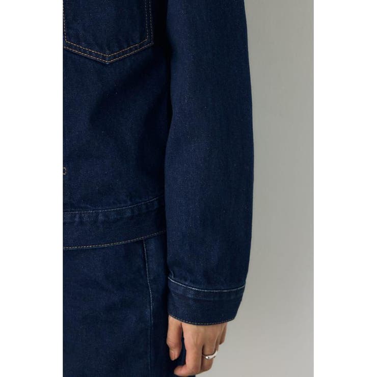AZUL DENIM タイトフィットデニムジャケット | AZUL BY MOUSSY | 詳細画像32 