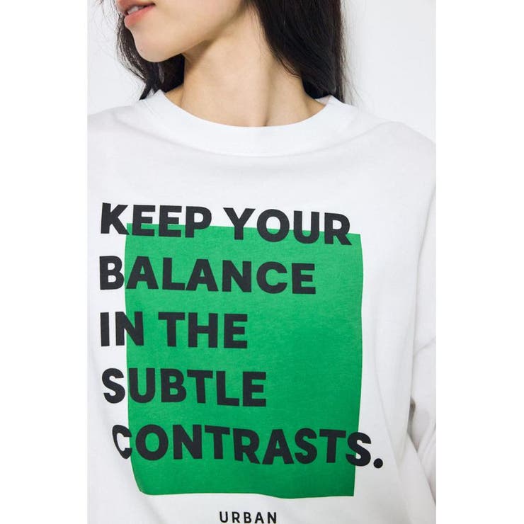 フロントメッセージロゴロンT | AZUL BY MOUSSY | 詳細画像8 