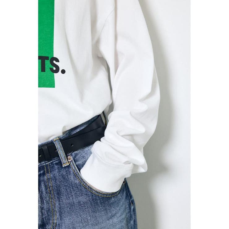 フロントメッセージロゴロンT | AZUL BY MOUSSY | 詳細画像9 