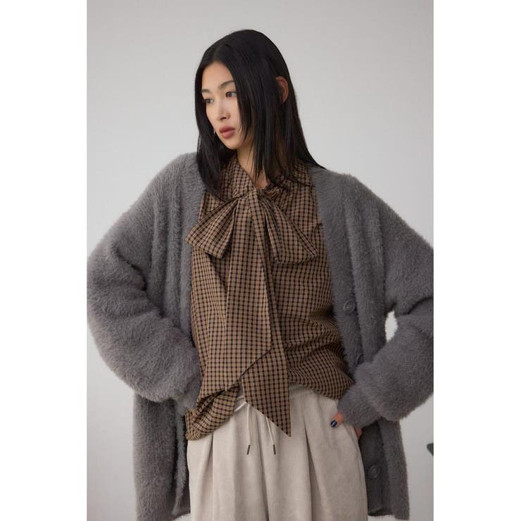 ボウタイリボンブラウス | AZUL BY MOUSSY | 詳細画像13 