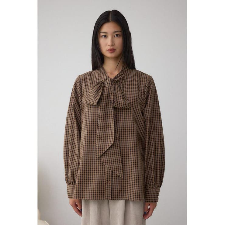 ボウタイリボンブラウス | AZUL BY MOUSSY | 詳細画像15 