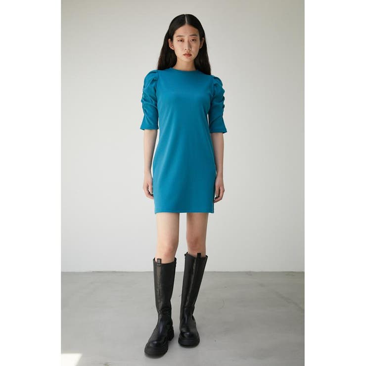 PUFF SLEEVE MINI ONEPIECE[品番：AZLW0020114]｜AZUL BY MOUSSY