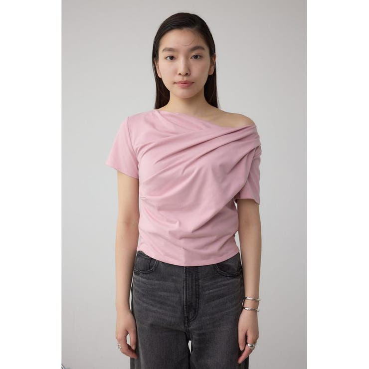 2WAYドレープスムーストップス[品番：AZLW0023320]｜AZUL BY MOUSSY