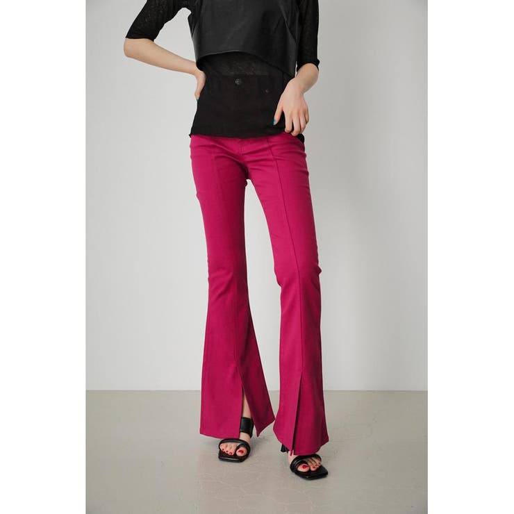 CENTER SLIT COLOR FLARE PT[品番：AZLW0020107]｜AZUL BY