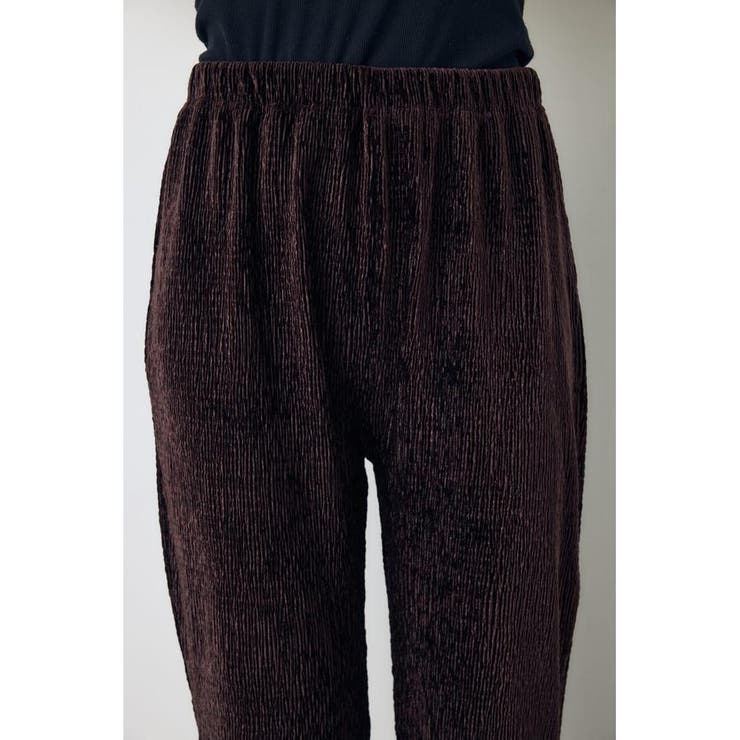 プリーツベロアフレアパンツ | AZUL BY MOUSSY | 詳細画像15 