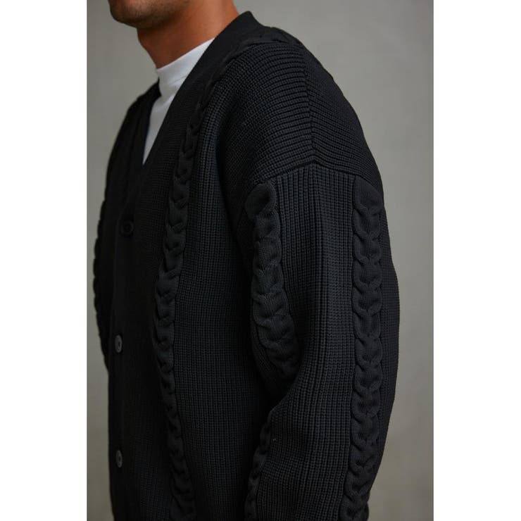 スポンディッシュケーブルカーディガン | AZUL BY MOUSSY | 詳細画像9 