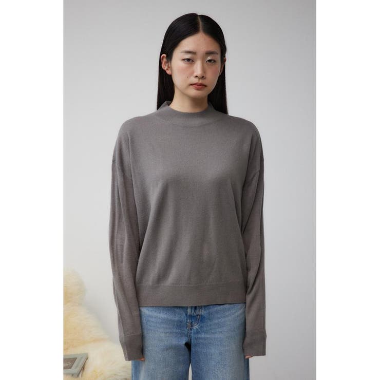 ヌーディーハイネックニットトップス | AZUL BY MOUSSY | 詳細画像29 