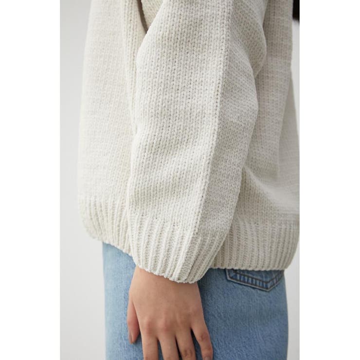 MOLE YARN 2WAY SIMPLE KNIT[品番：AZLW0020571]｜AZUL BY MOUSSY