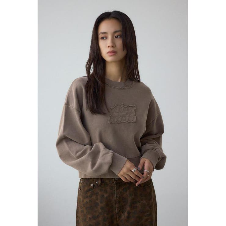 パッチロゴルーズスウェット | AZUL BY MOUSSY | 詳細画像14 