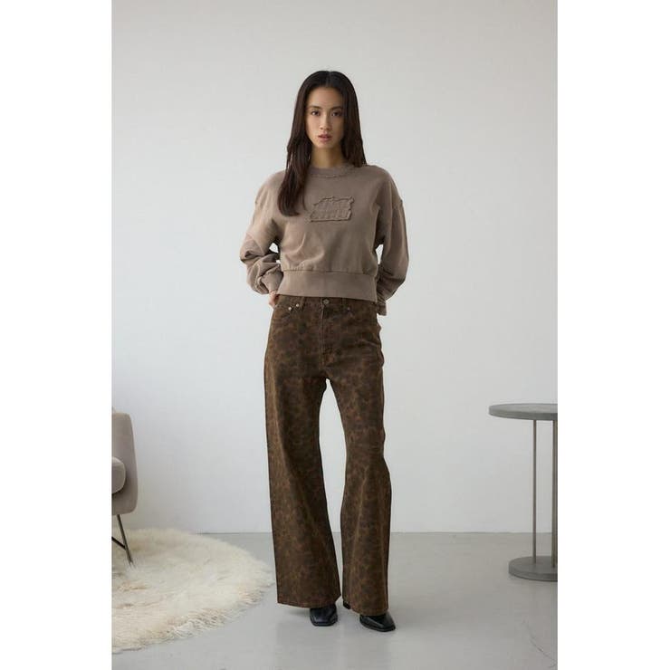 パッチロゴルーズスウェット | AZUL BY MOUSSY | 詳細画像15 