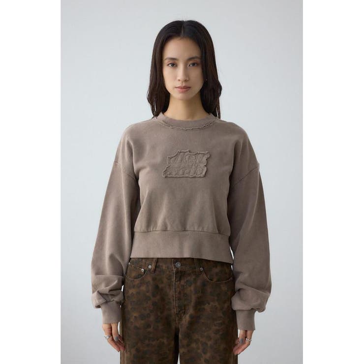 パッチロゴルーズスウェット | AZUL BY MOUSSY | 詳細画像16 