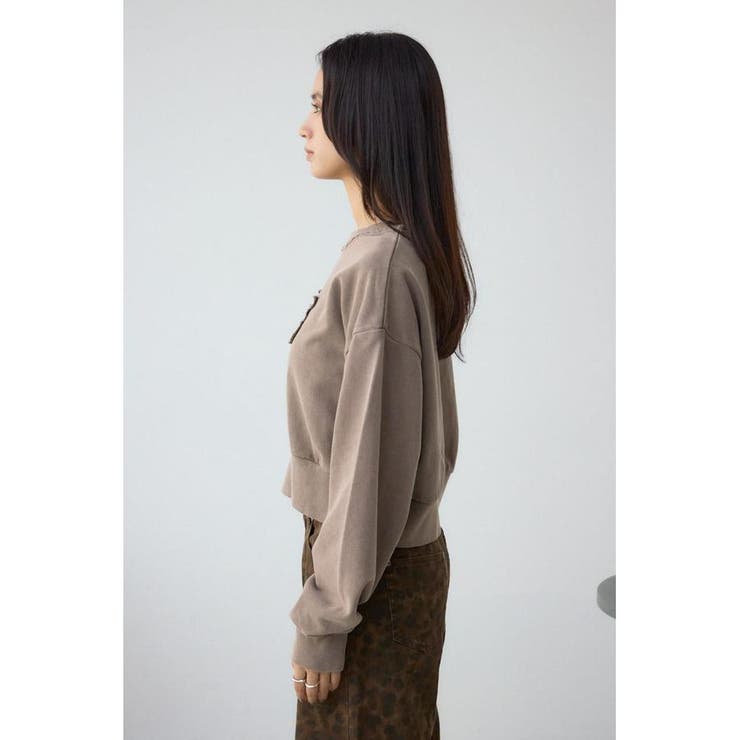 パッチロゴルーズスウェット | AZUL BY MOUSSY | 詳細画像17 