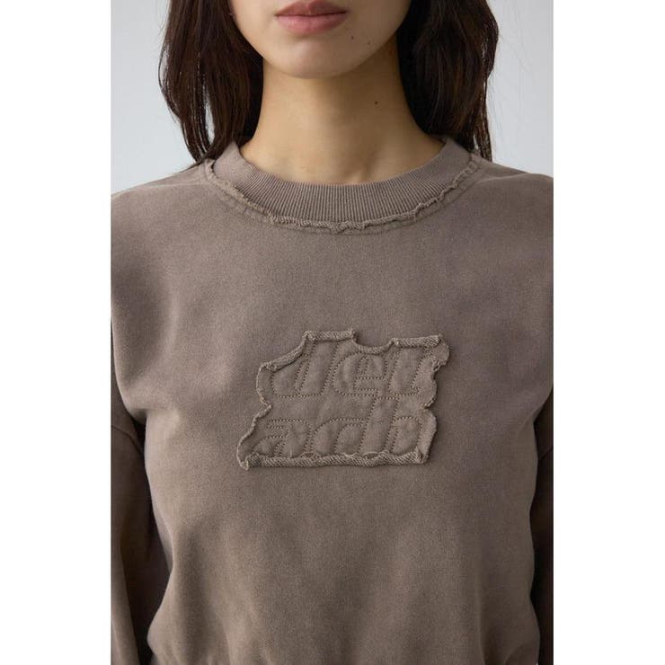 パッチロゴルーズスウェット | AZUL BY MOUSSY | 詳細画像19 