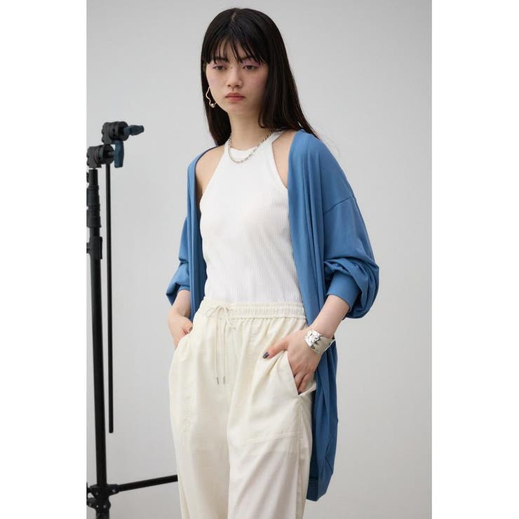 T/Fクリーンクールドルマンカットカーディガン | AZUL BY MOUSSY | 詳細画像12 