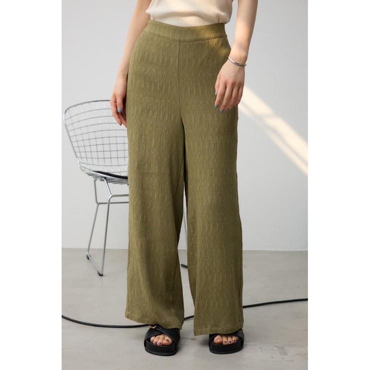 プリーツリラックスワイドパンツ | AZUL BY MOUSSY | 詳細画像25 