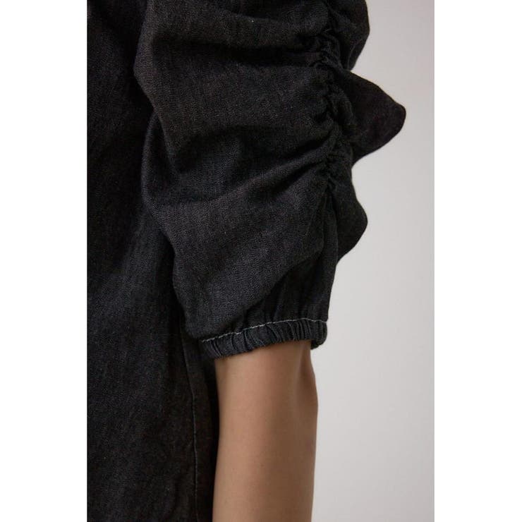 フロントギャザースリーブブラウス | AZUL BY MOUSSY | 詳細画像10 