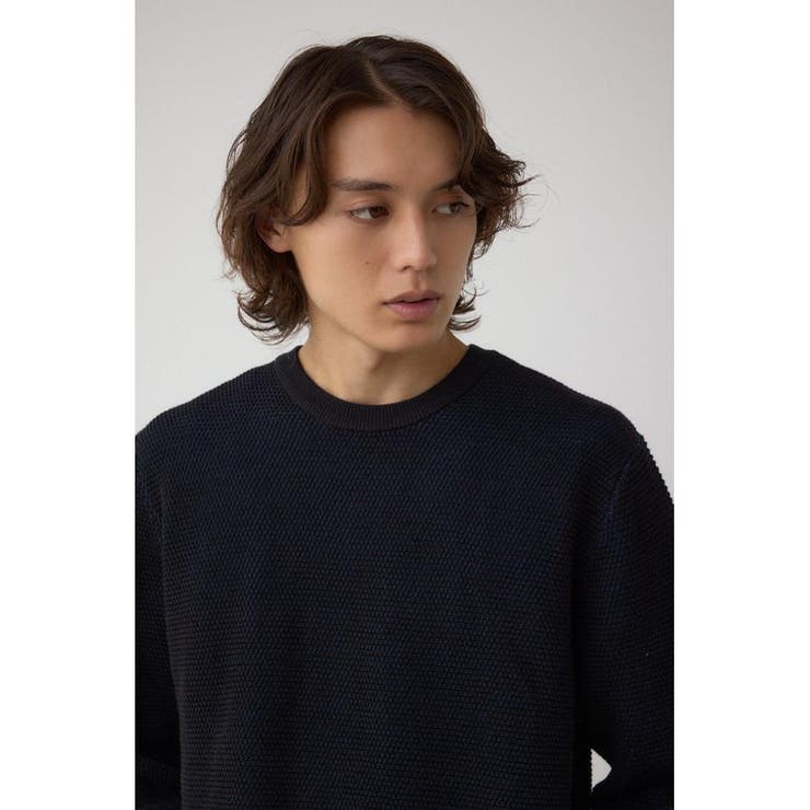 ハニカムクルーネックニット | AZUL BY MOUSSY | 詳細画像13 
