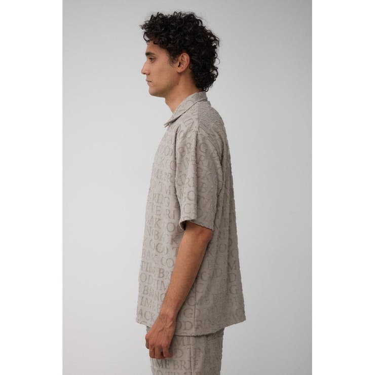 総柄パイルジャガードシャツ | AZUL BY MOUSSY | 詳細画像25 