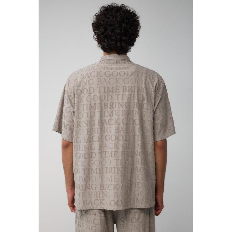 総柄パイルジャガードシャツ | AZUL BY MOUSSY | 詳細画像26 