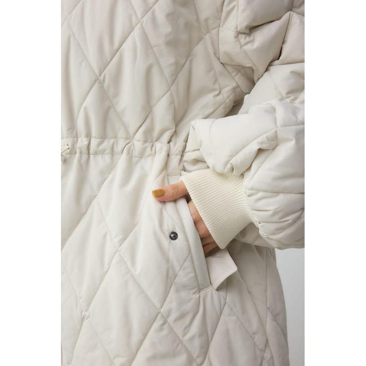 キルティング中綿ミドルコート | AZUL BY MOUSSY | 詳細画像14 