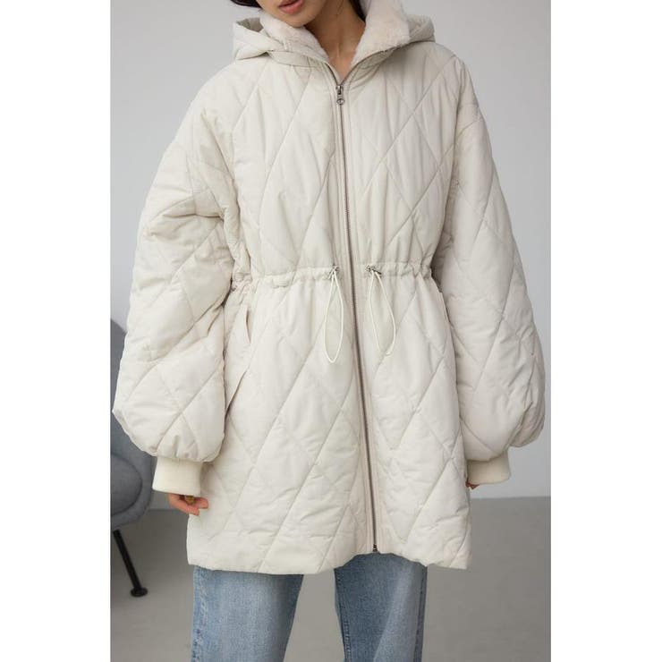 キルティング中綿ミドルコート | AZUL BY MOUSSY | 詳細画像1 