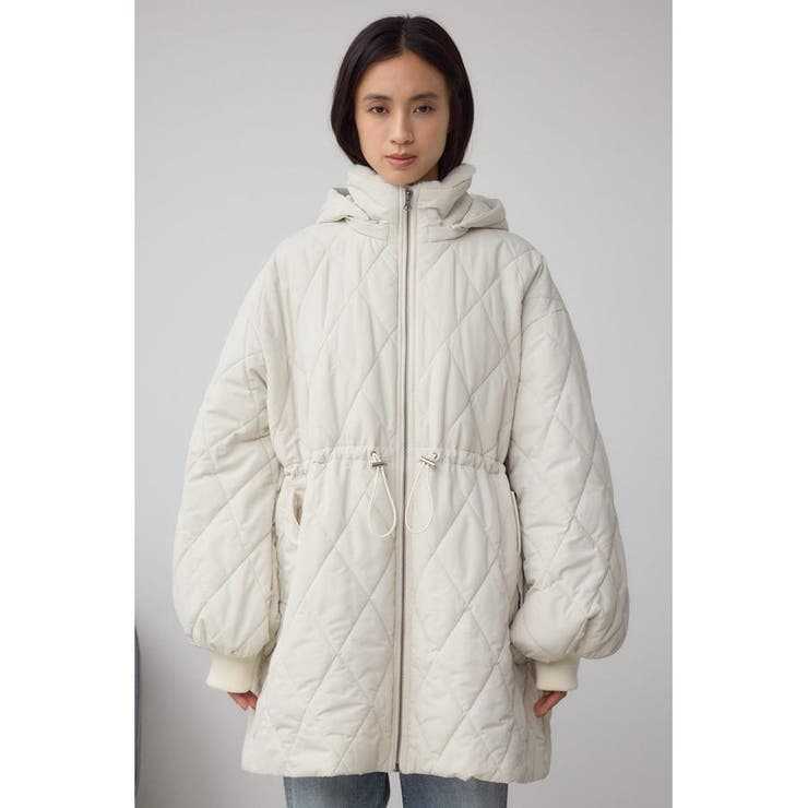 キルティング中綿ミドルコート | AZUL BY MOUSSY | 詳細画像5 