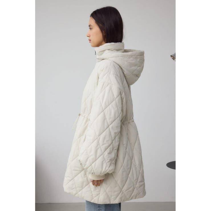 キルティング中綿ミドルコート | AZUL BY MOUSSY | 詳細画像6 