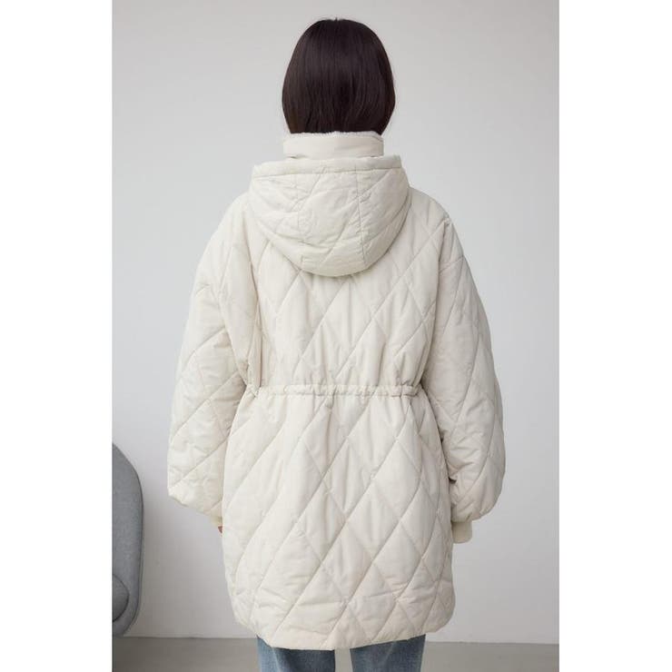 キルティング中綿ミドルコート | AZUL BY MOUSSY | 詳細画像7 