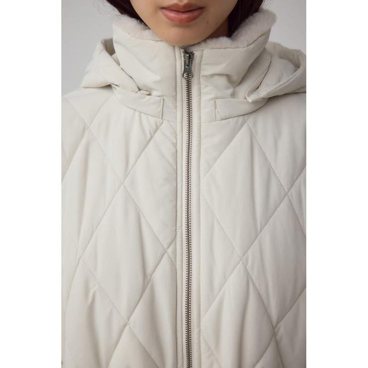 キルティング中綿ミドルコート | AZUL BY MOUSSY | 詳細画像8 