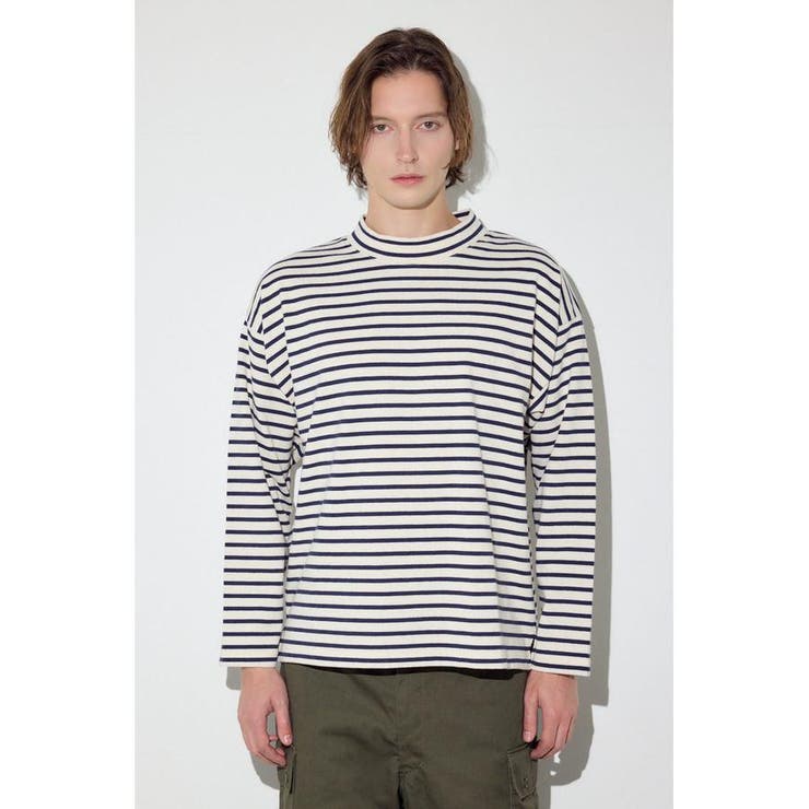 ボーダー長袖トップス | AZUL BY MOUSSY | 詳細画像5 