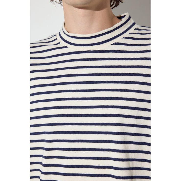 ボーダー長袖トップス | AZUL BY MOUSSY | 詳細画像8 