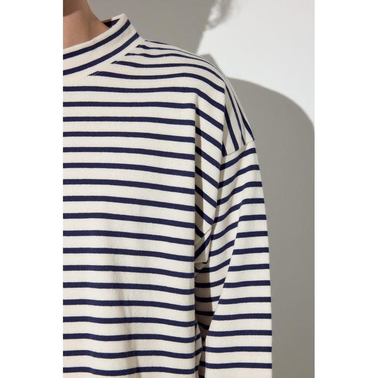 ボーダー長袖トップス | AZUL BY MOUSSY | 詳細画像9 
