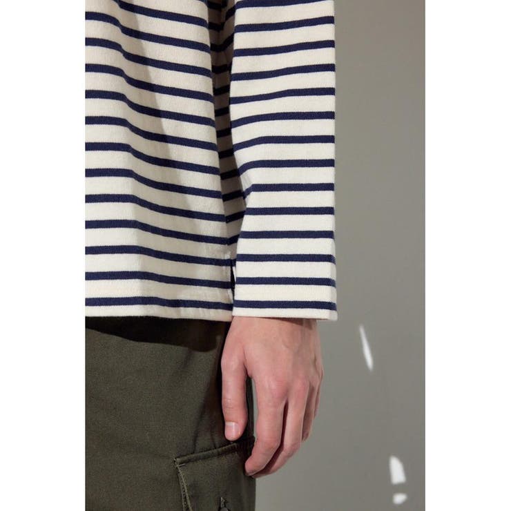ボーダー長袖トップス | AZUL BY MOUSSY | 詳細画像10 