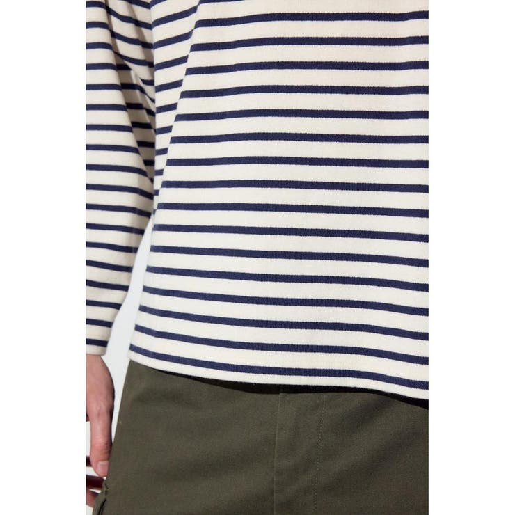 ボーダー長袖トップス | AZUL BY MOUSSY | 詳細画像11 