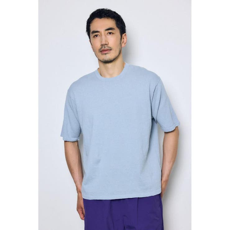リネンブレンドニットTシャツ | AZUL BY MOUSSY | 詳細画像15 