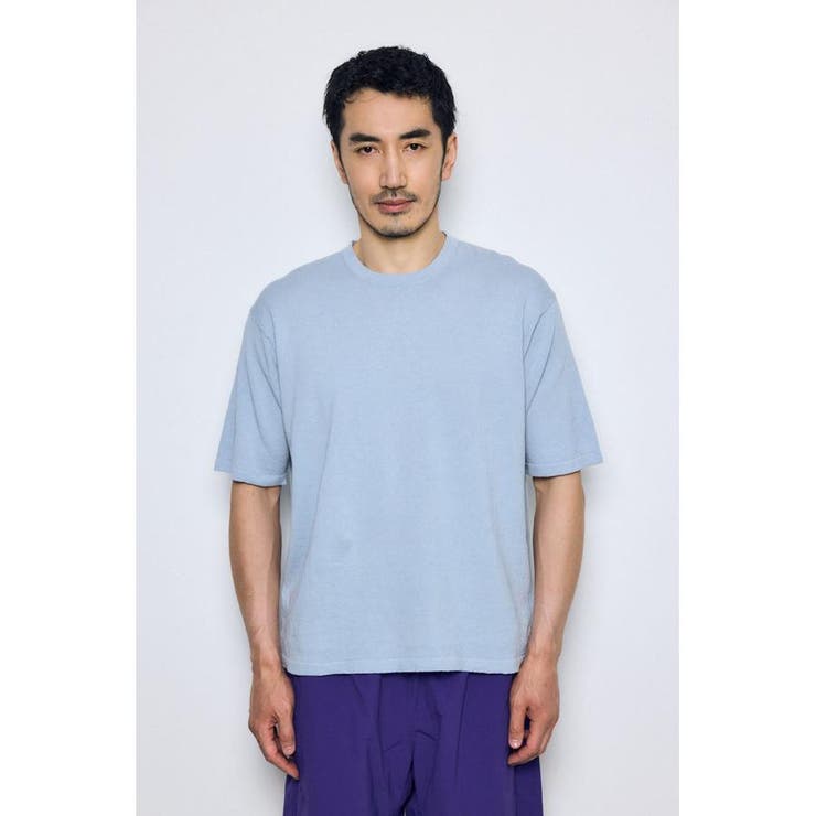 リネンブレンドニットTシャツ | AZUL BY MOUSSY | 詳細画像18 