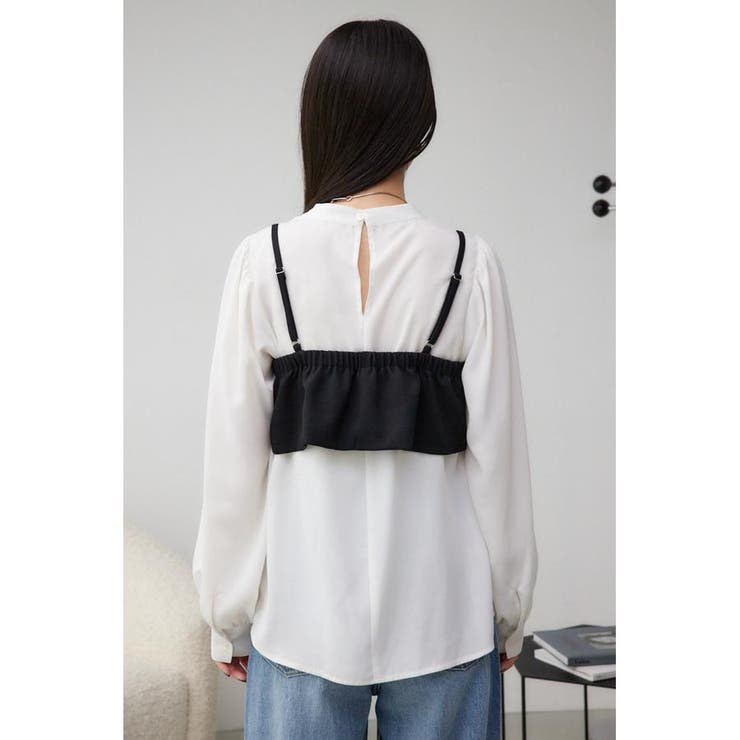 ガータービスチェレイヤードトップス | AZUL BY MOUSSY | 詳細画像7 