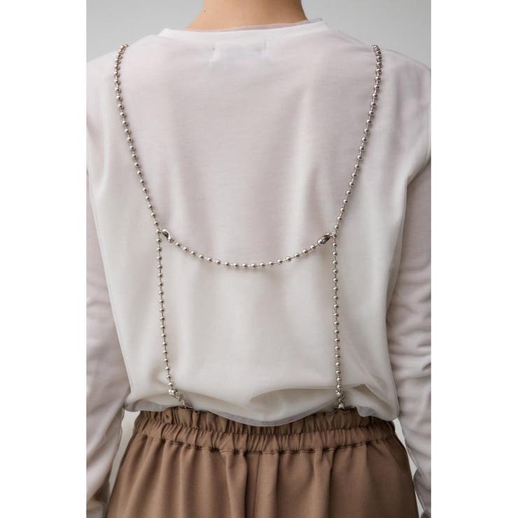 チェーンストラップワイドパンツ | AZUL BY MOUSSY | 詳細画像22 