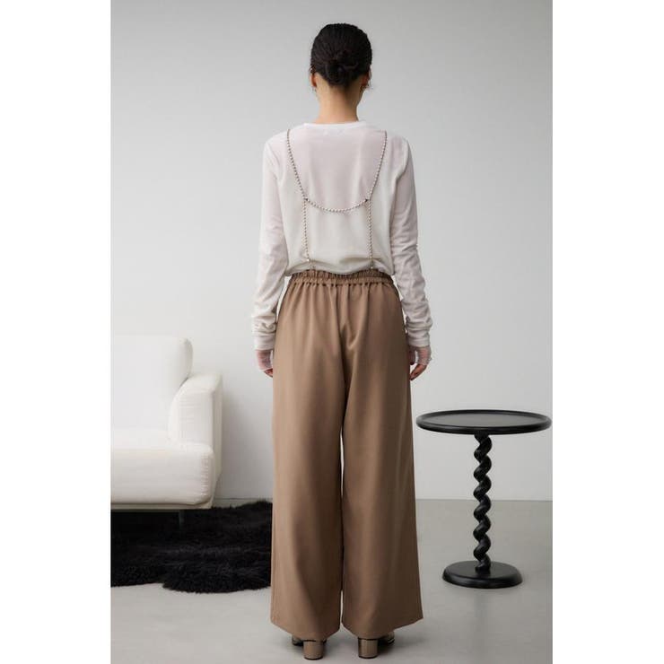 チェーンストラップワイドパンツ | AZUL BY MOUSSY | 詳細画像20 