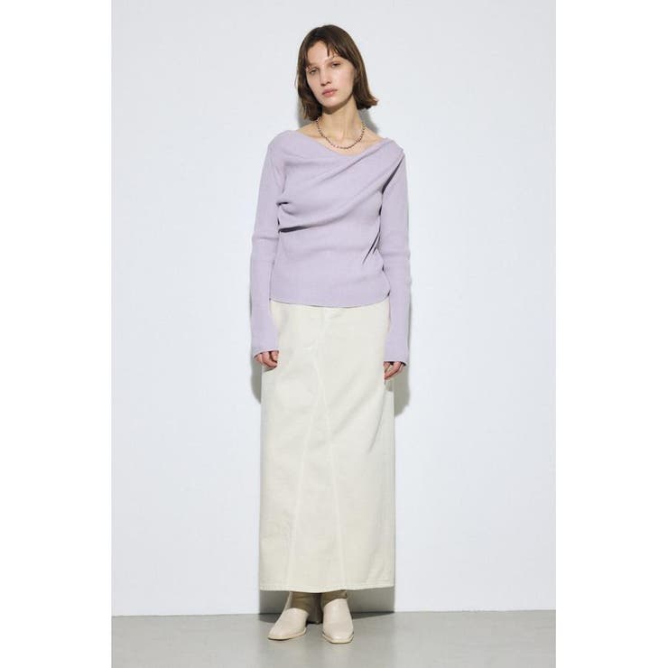 ドレープ長袖ニットトップス | AZUL BY MOUSSY | 詳細画像22 
