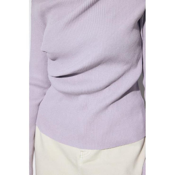 ドレープ長袖ニットトップス | AZUL BY MOUSSY | 詳細画像24 